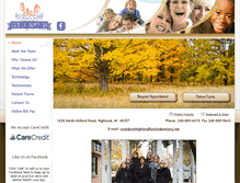 Tablet Screenshot of highlandfamilydentistry.net